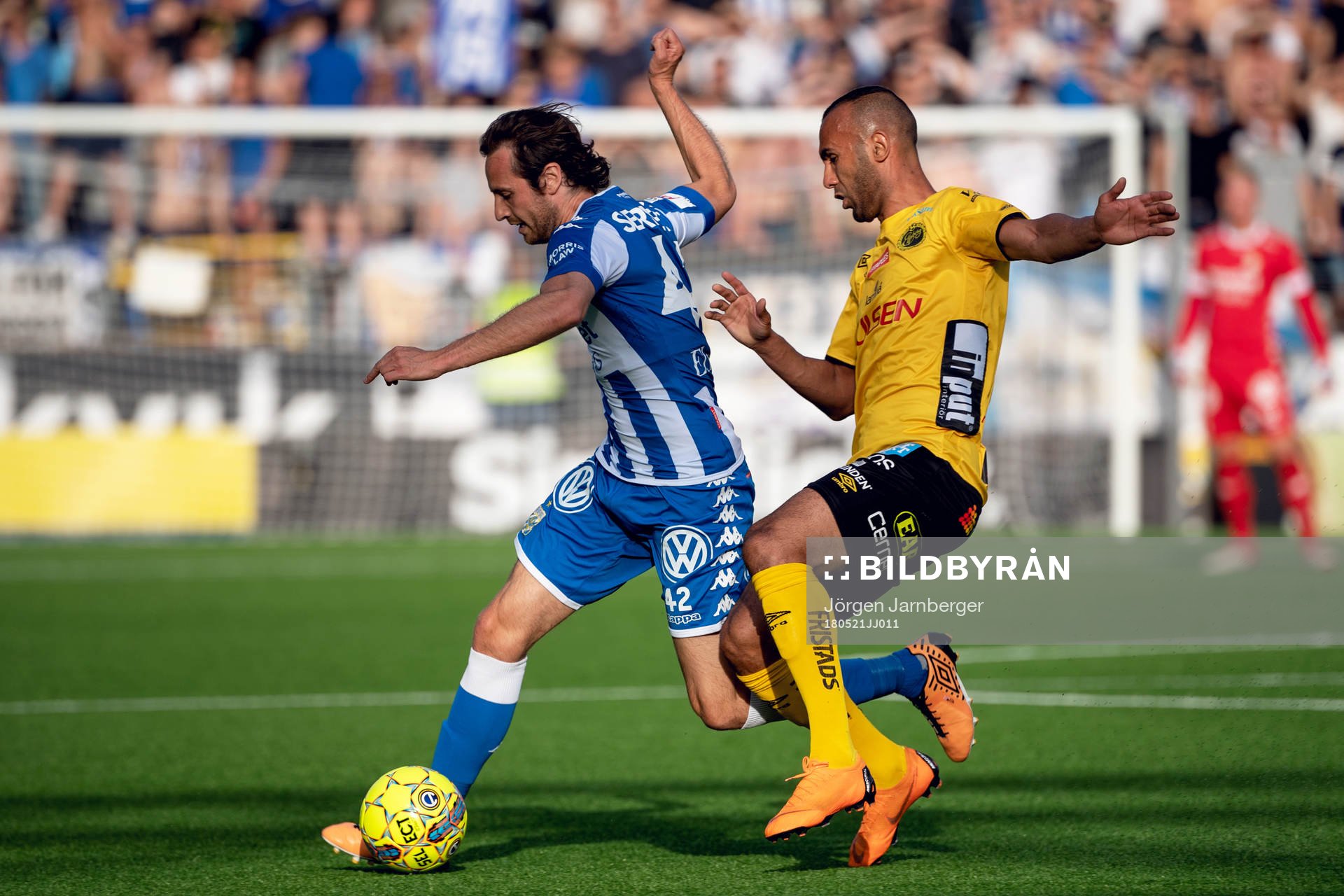 IFK Göteborgs Mikkel Diskerud och Elfsborgs Issam Jebali
