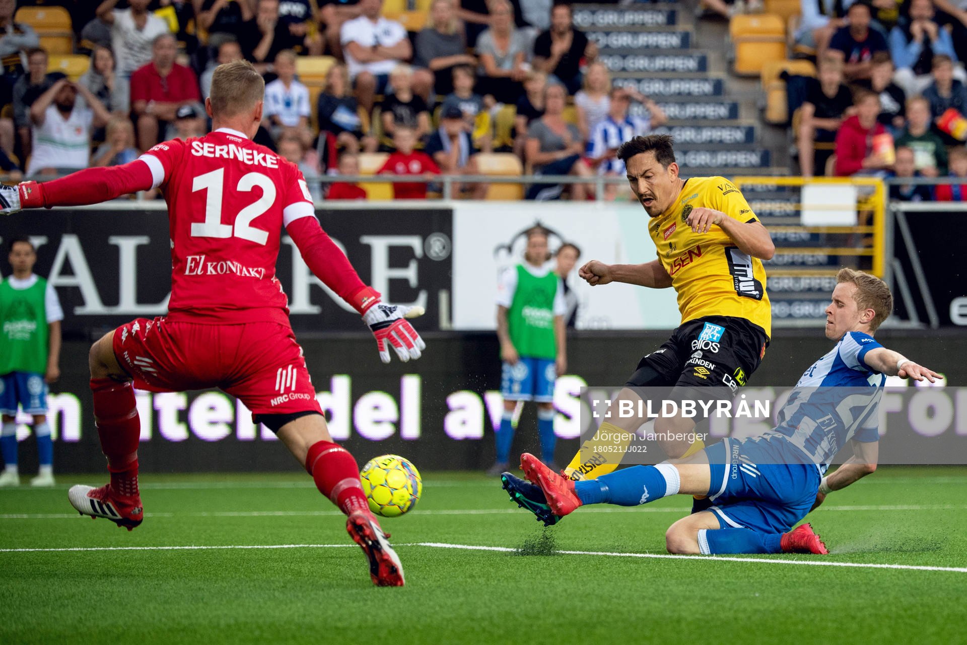 Elfsborgs Stefan Ishizaki oroar framför IFK Göteborgs