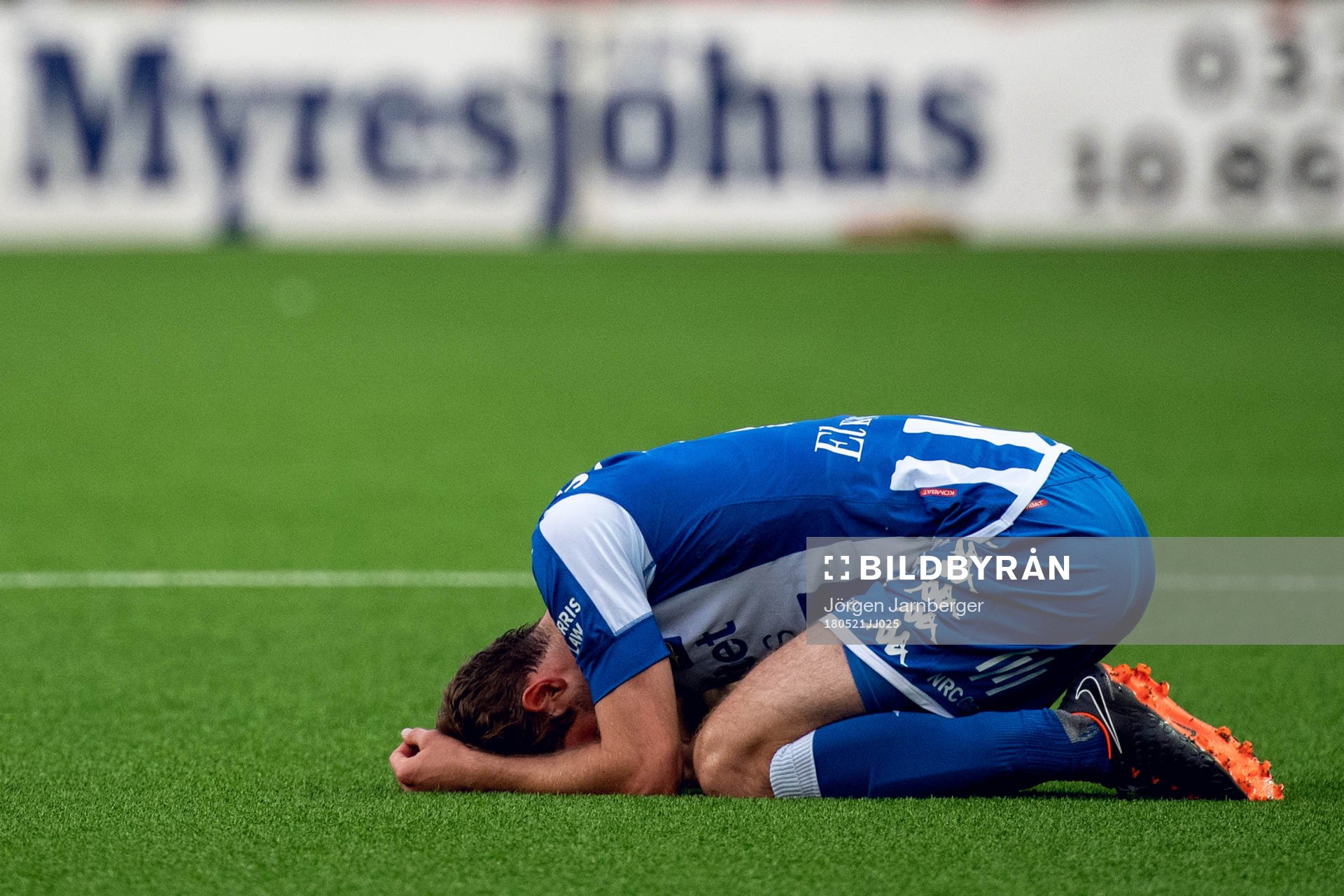 IFK Göteborgs Emil Salomonsson deppar