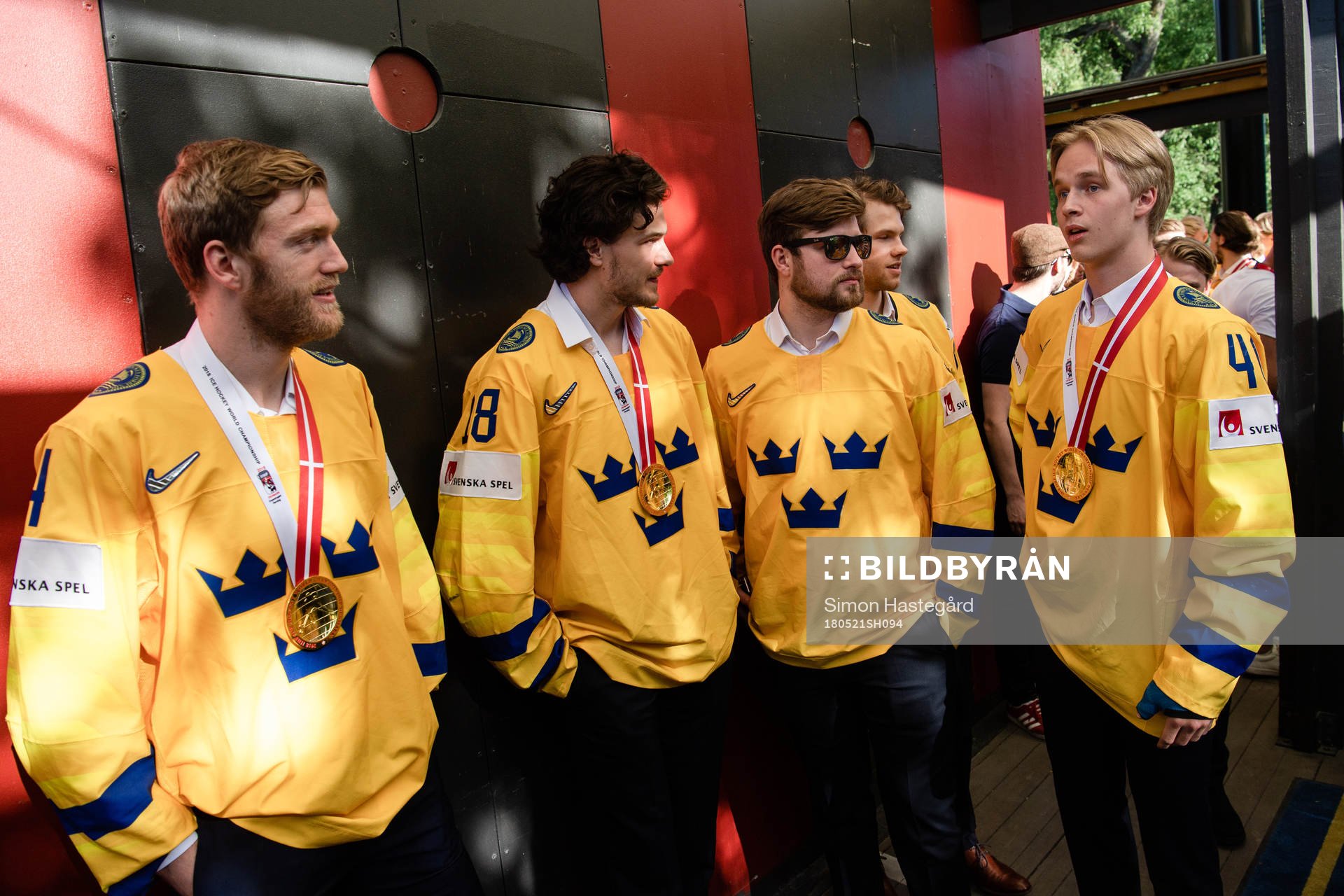 Mattias Ekholm , Dennis Everberg , Mikael Wikstrand och