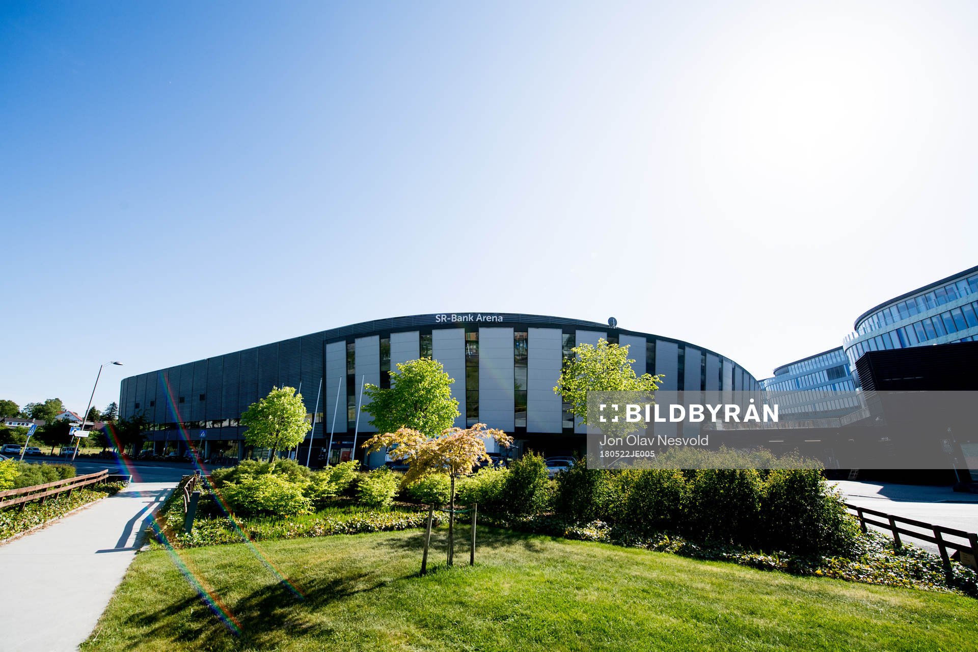 General exterior view of SR-Bank Arena