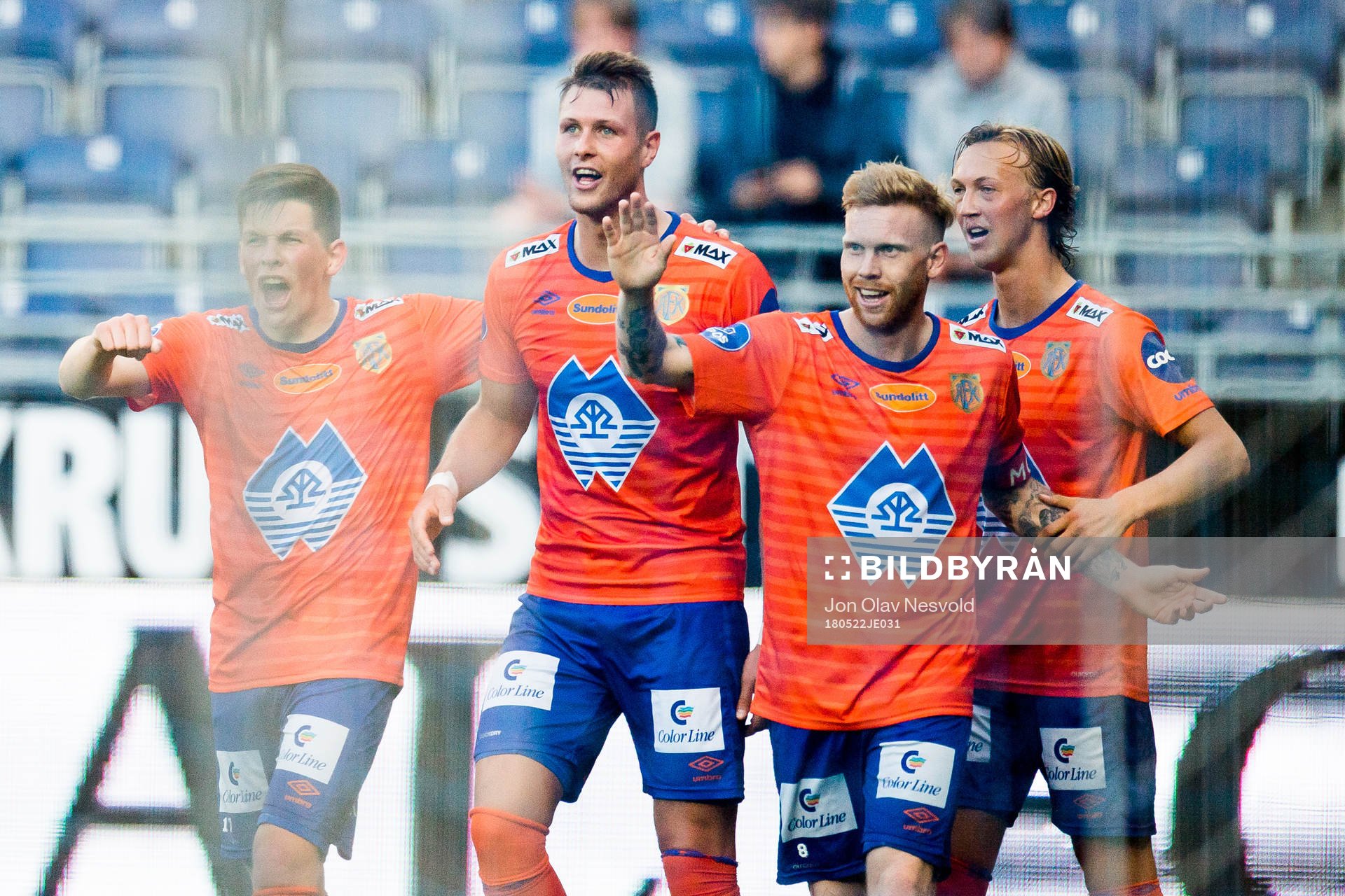 Sondre Fet, Hólmbert Fridjónsson, Fredrik Carlsen and