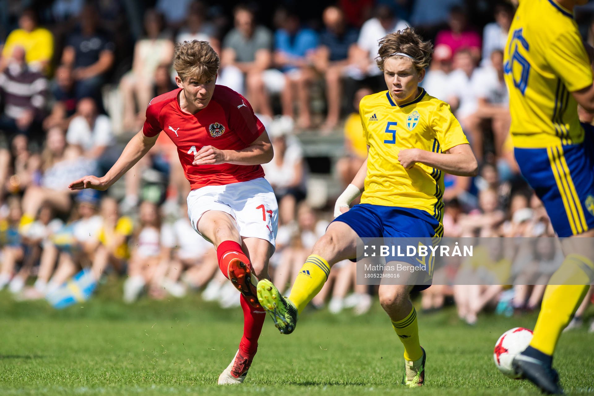 Österrikes Nicolas Binder och Sveriges Niclas Bergmark