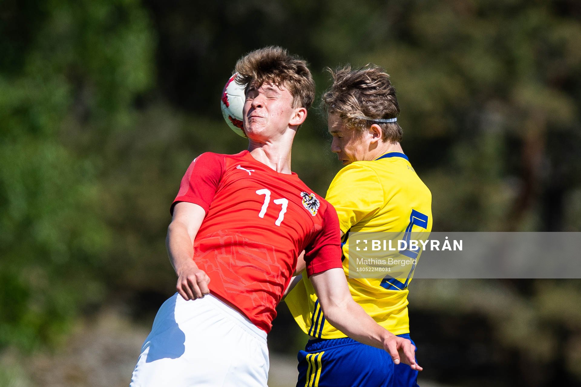 Österrikes Nicolas Binder i nickduell med Sveriges Niclas