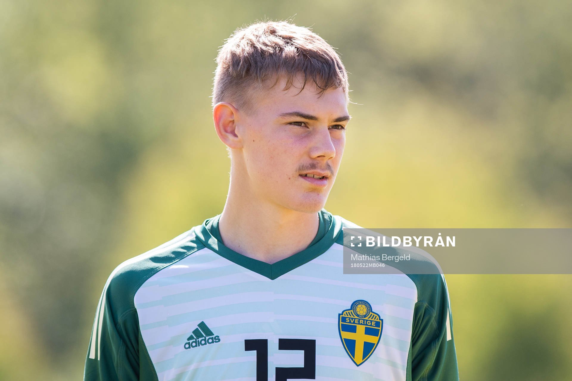 Sveriges målvakt Filip Jörgensen