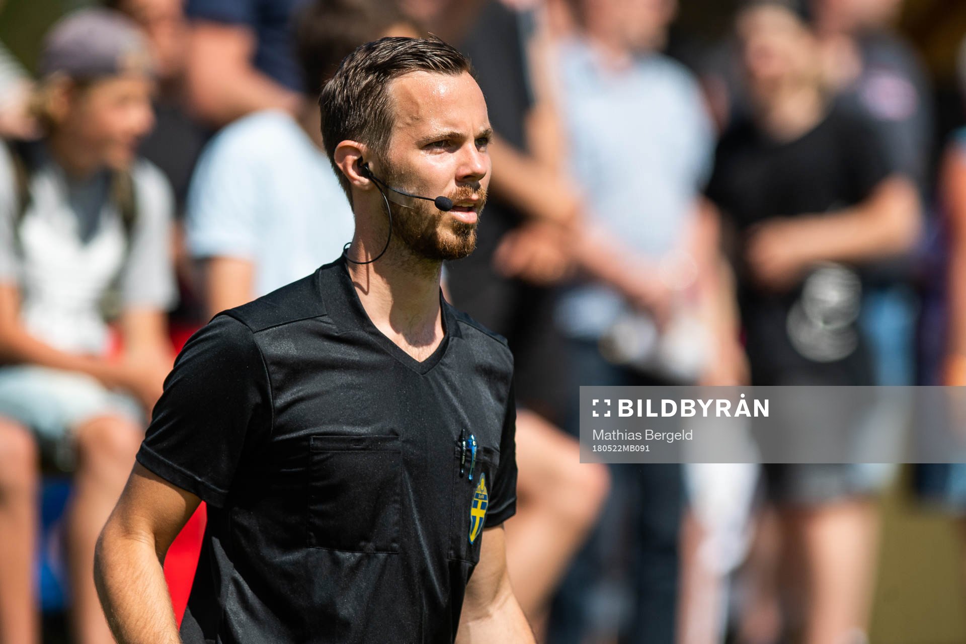 Assisterande domare Marcus Strandberg