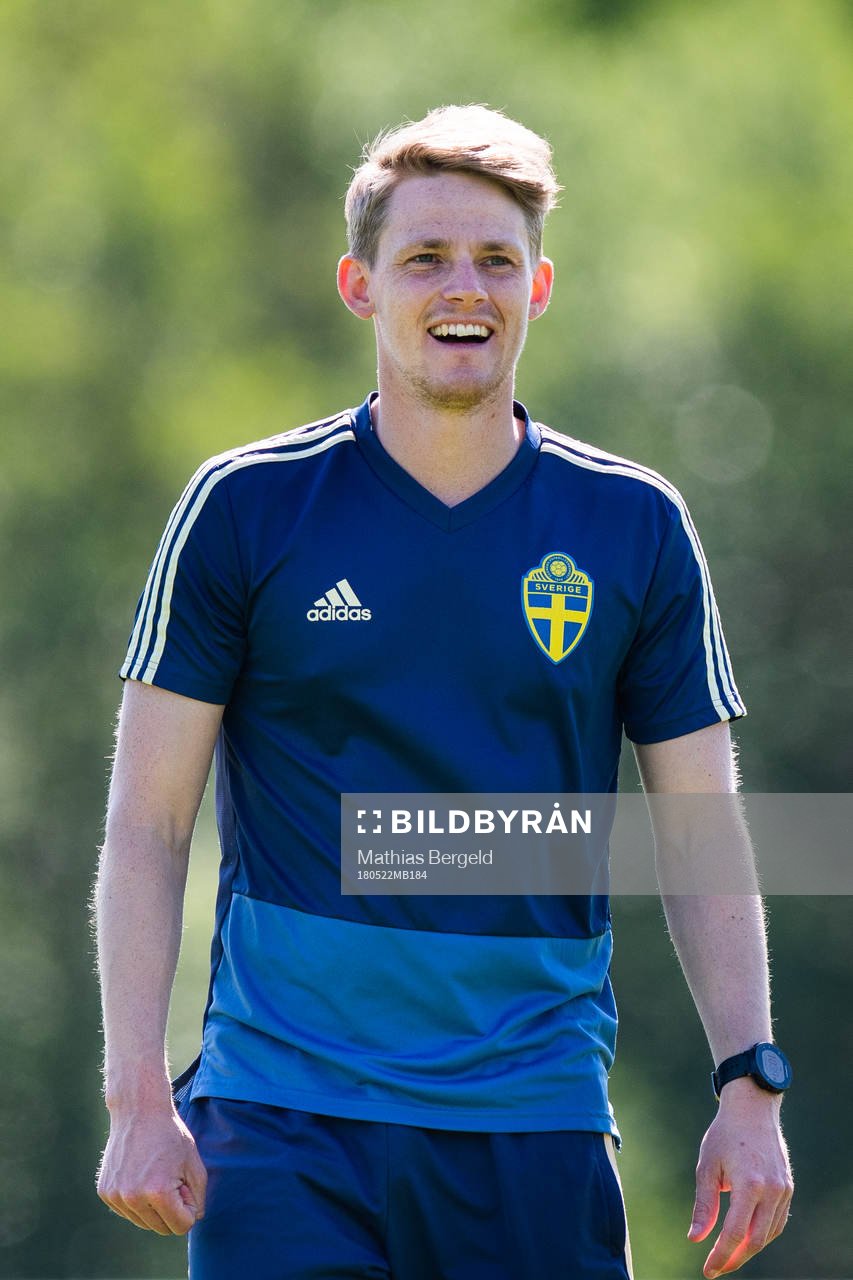 Sveriges assisterande förbundskapten William Strömberg