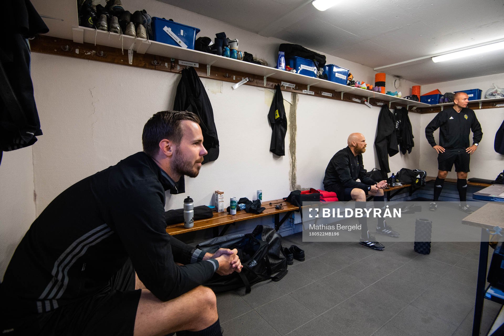 Domarna Marcus Strandberg, Per Uppsäll och Andreas Ekholm