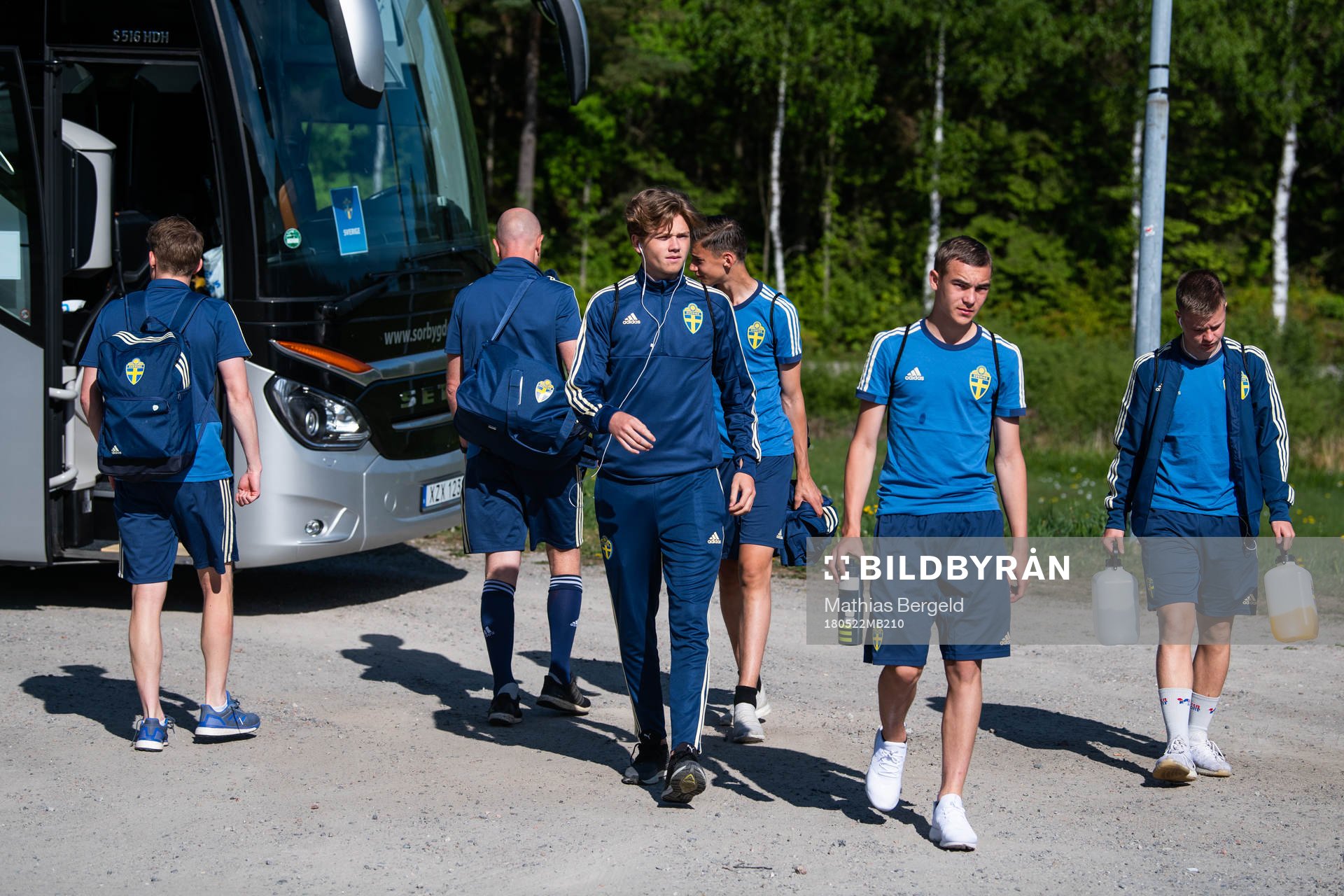 Sveriges Niclas Bergmark och Alexander Nilsson
