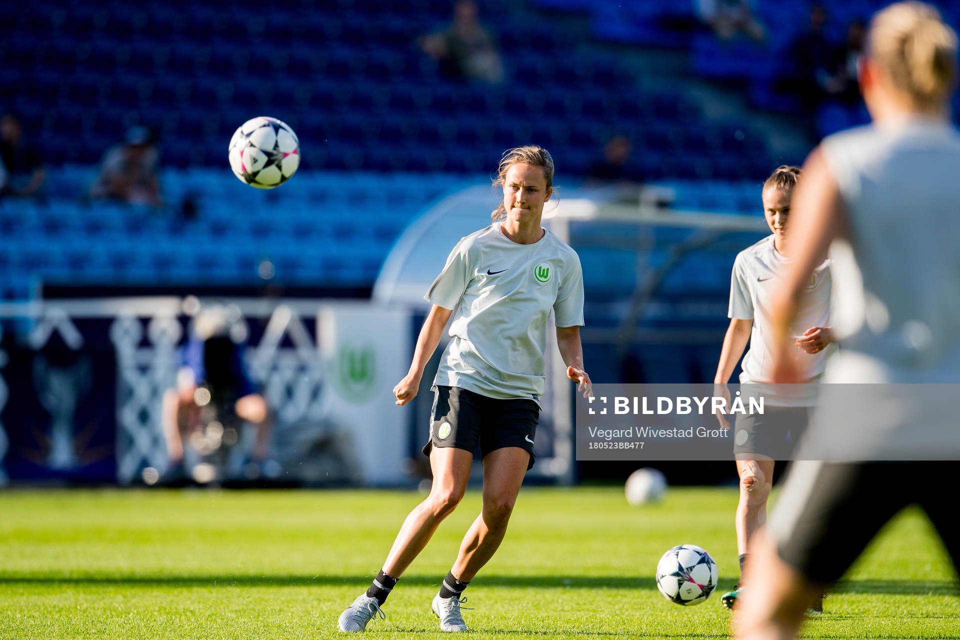 Caroline Graham Hansen of Wolfsburg