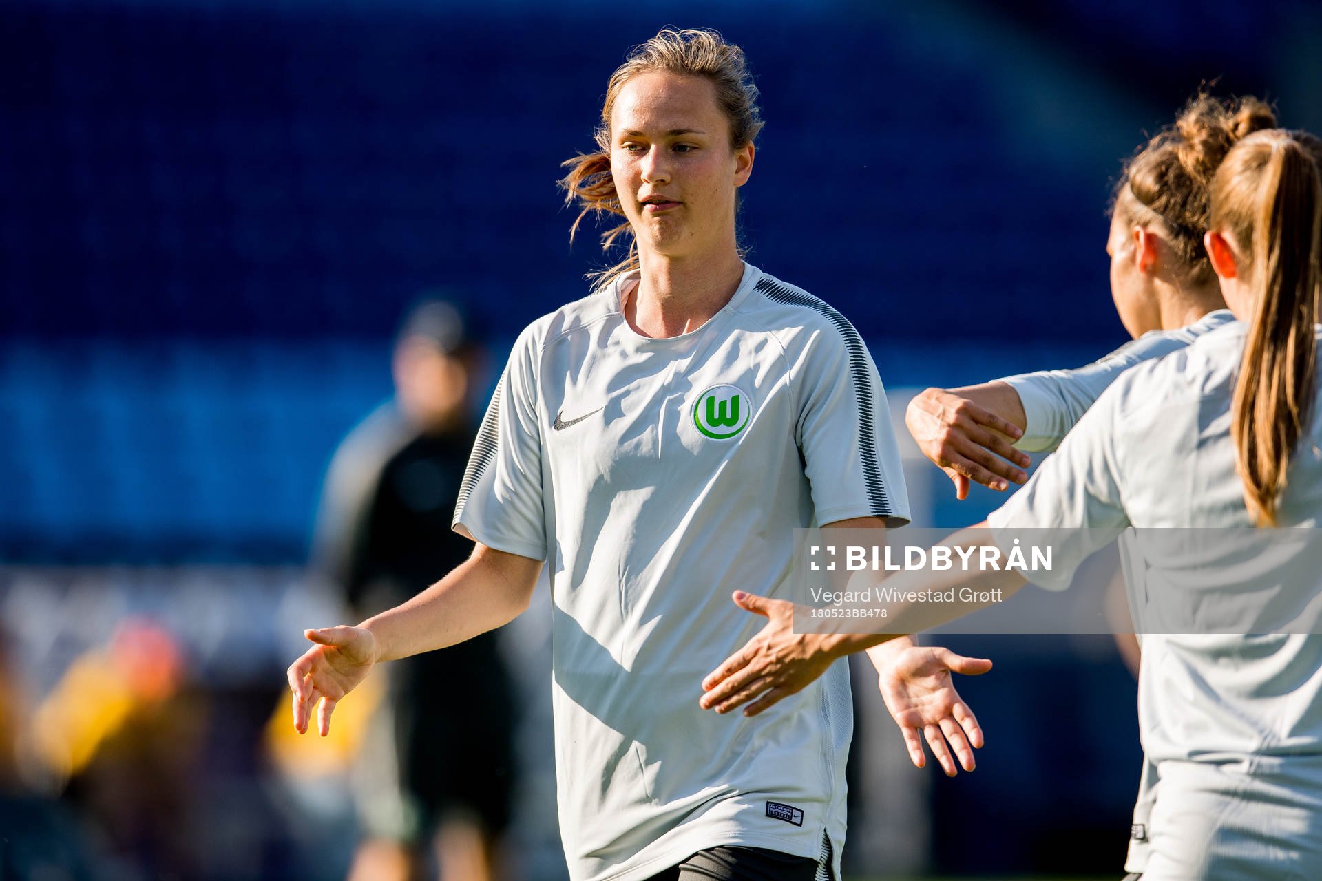 Caroline Graham Hansen of Wolfsburg