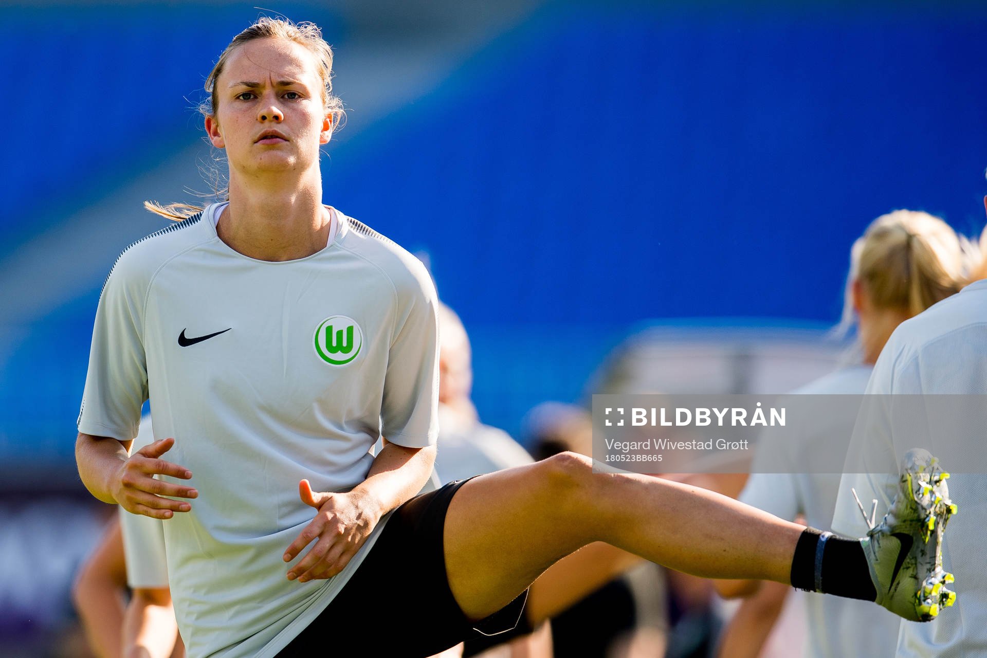 Caroline Graham Hansen of Wolfsburg