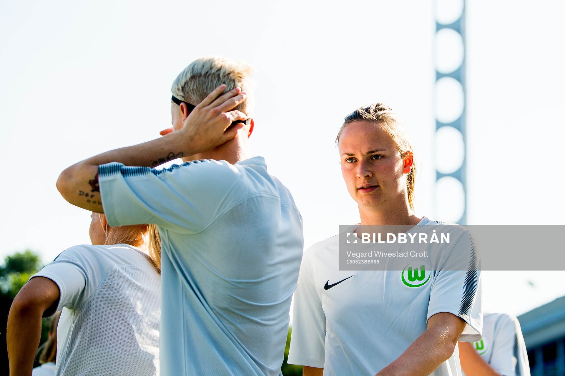 Caroline Graham Hansen of Wolfsburg