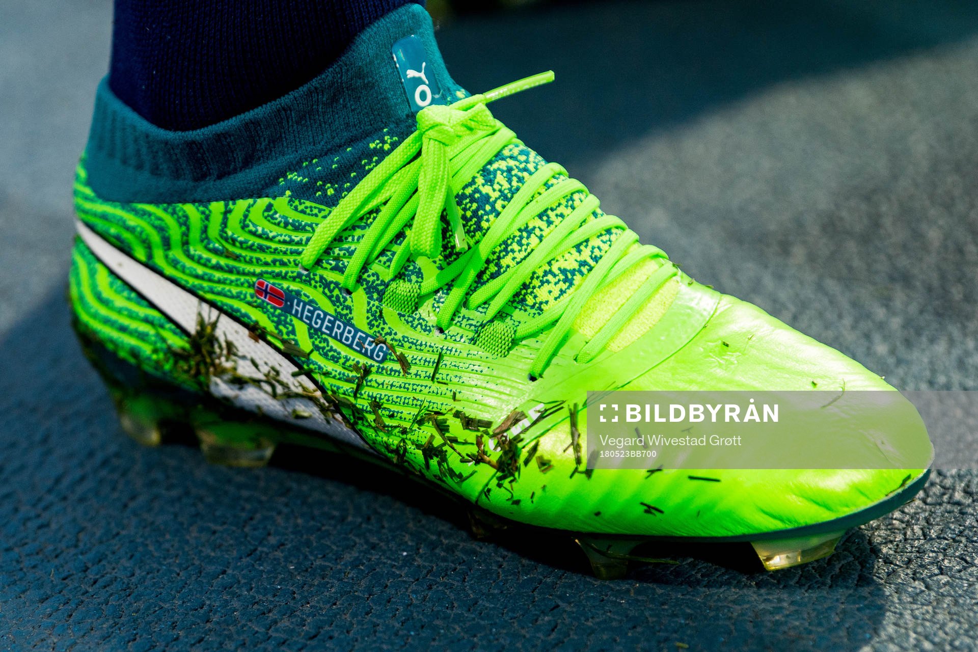 The Puma football shoe of Ada Hegerberg of Lyon