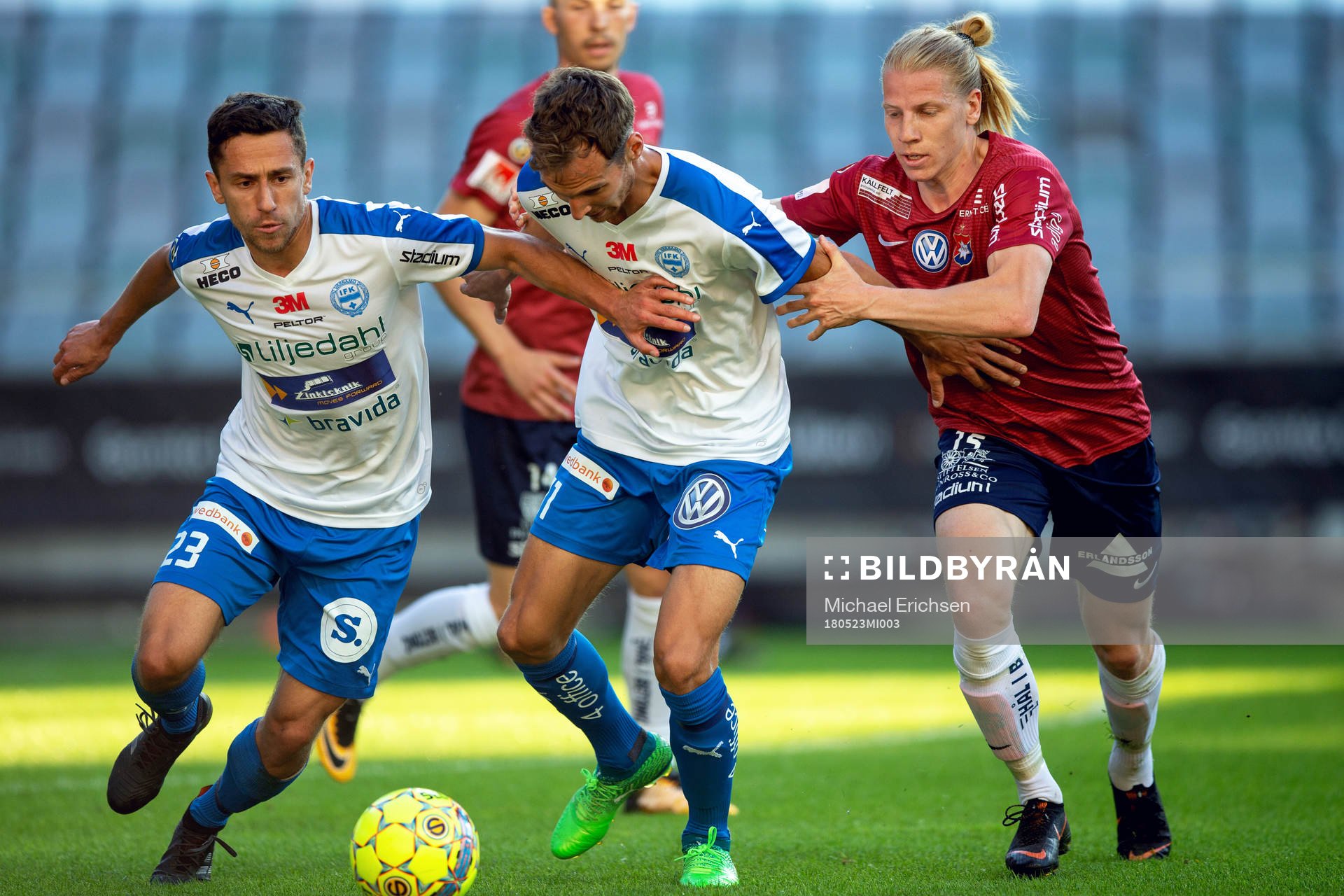 Värnamos Predrag Randelovic och Alexander Henningsson och