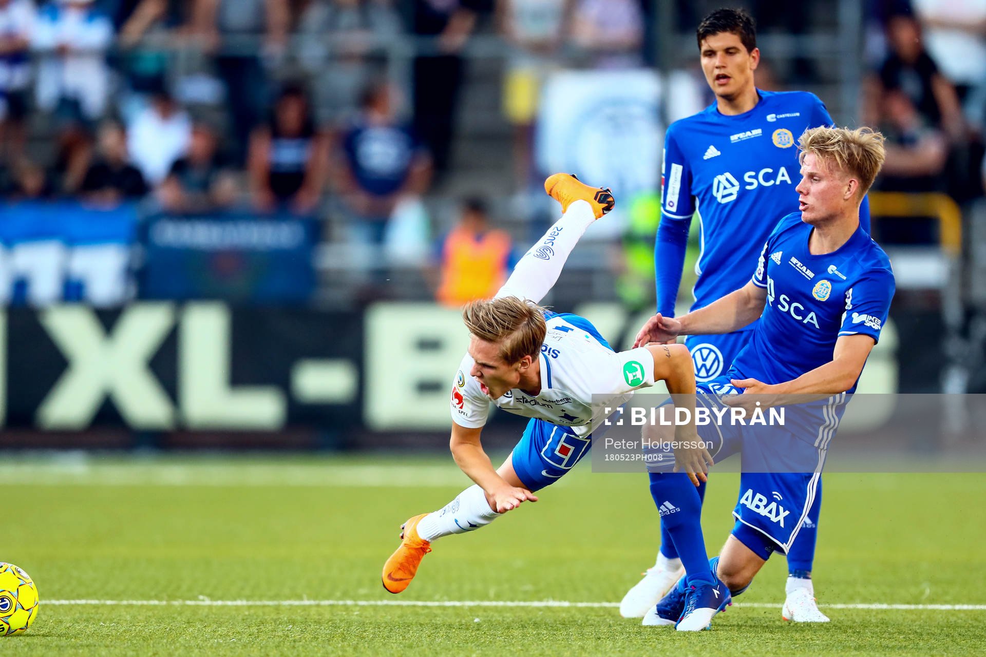 Norrköpings Arnór Sigurdsson och Sundsvalls Eric