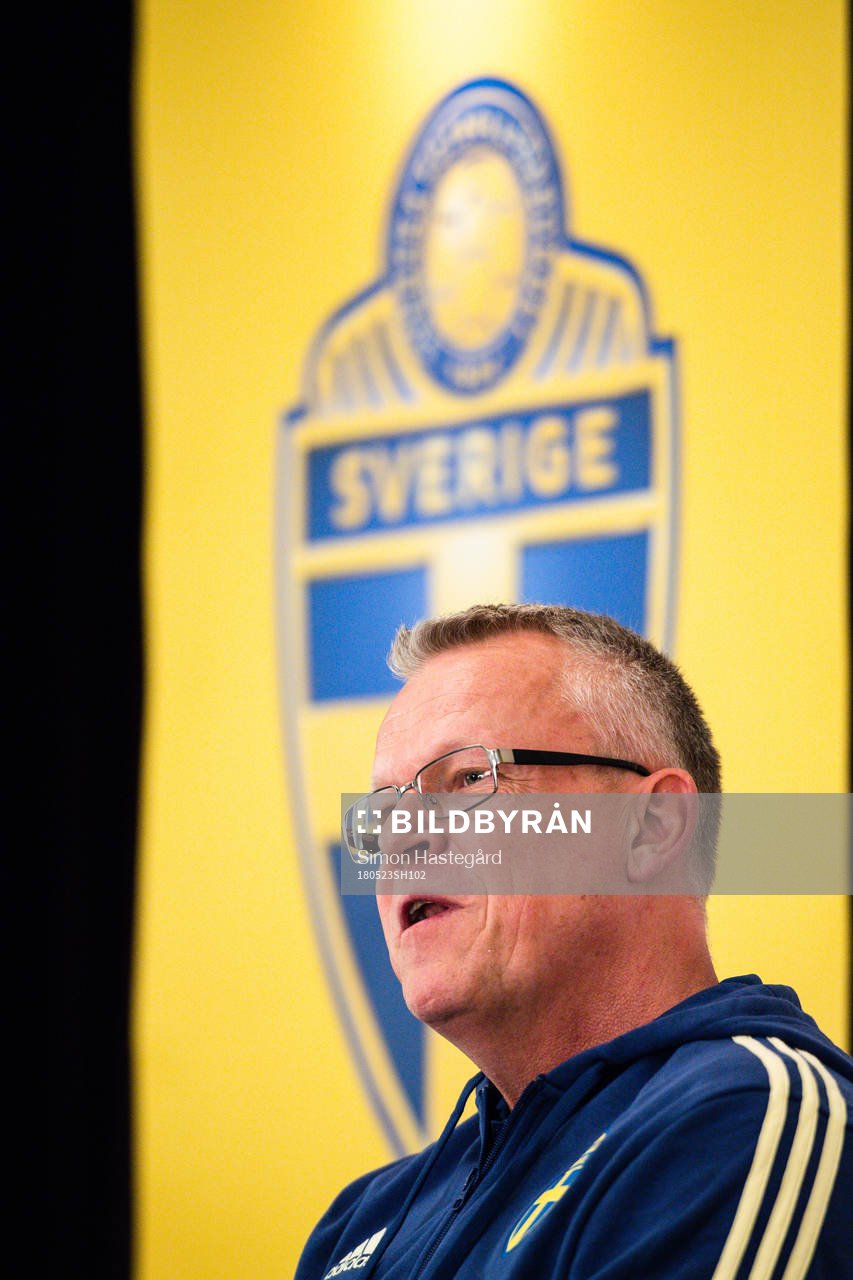 Sveriges förbundskapten Janne Andersson