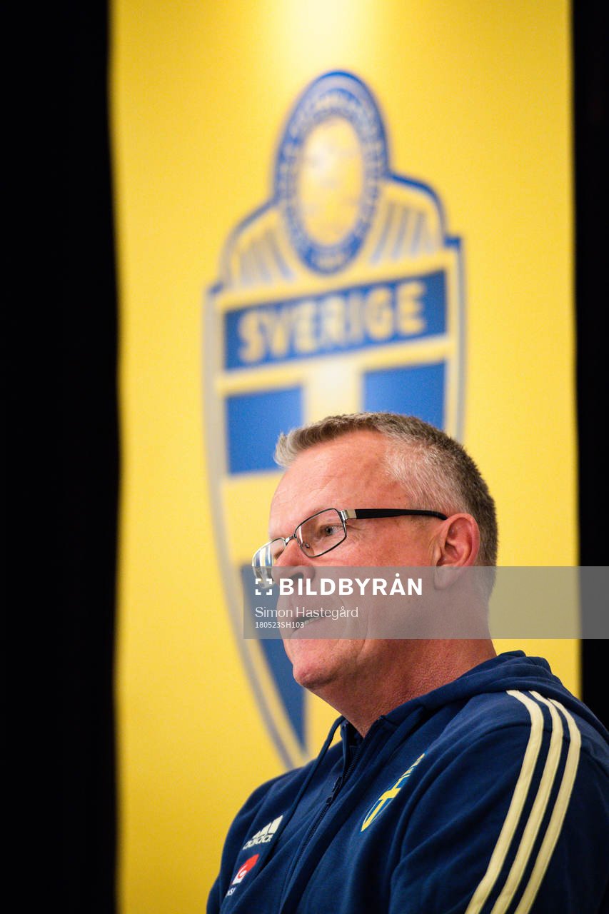Sveriges förbundskapten Janne Andersson