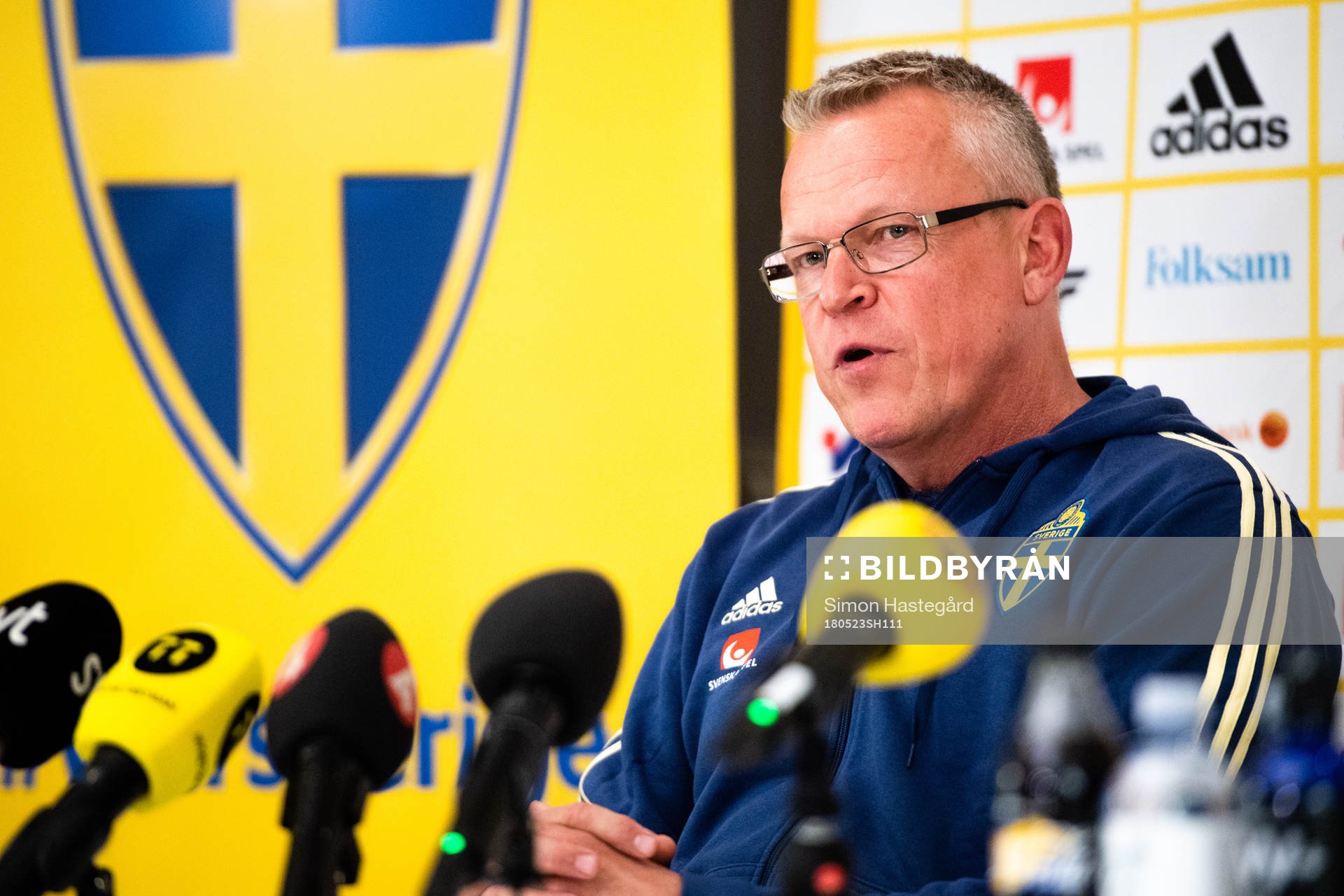 Sveriges förbundskapten Janne Andersson