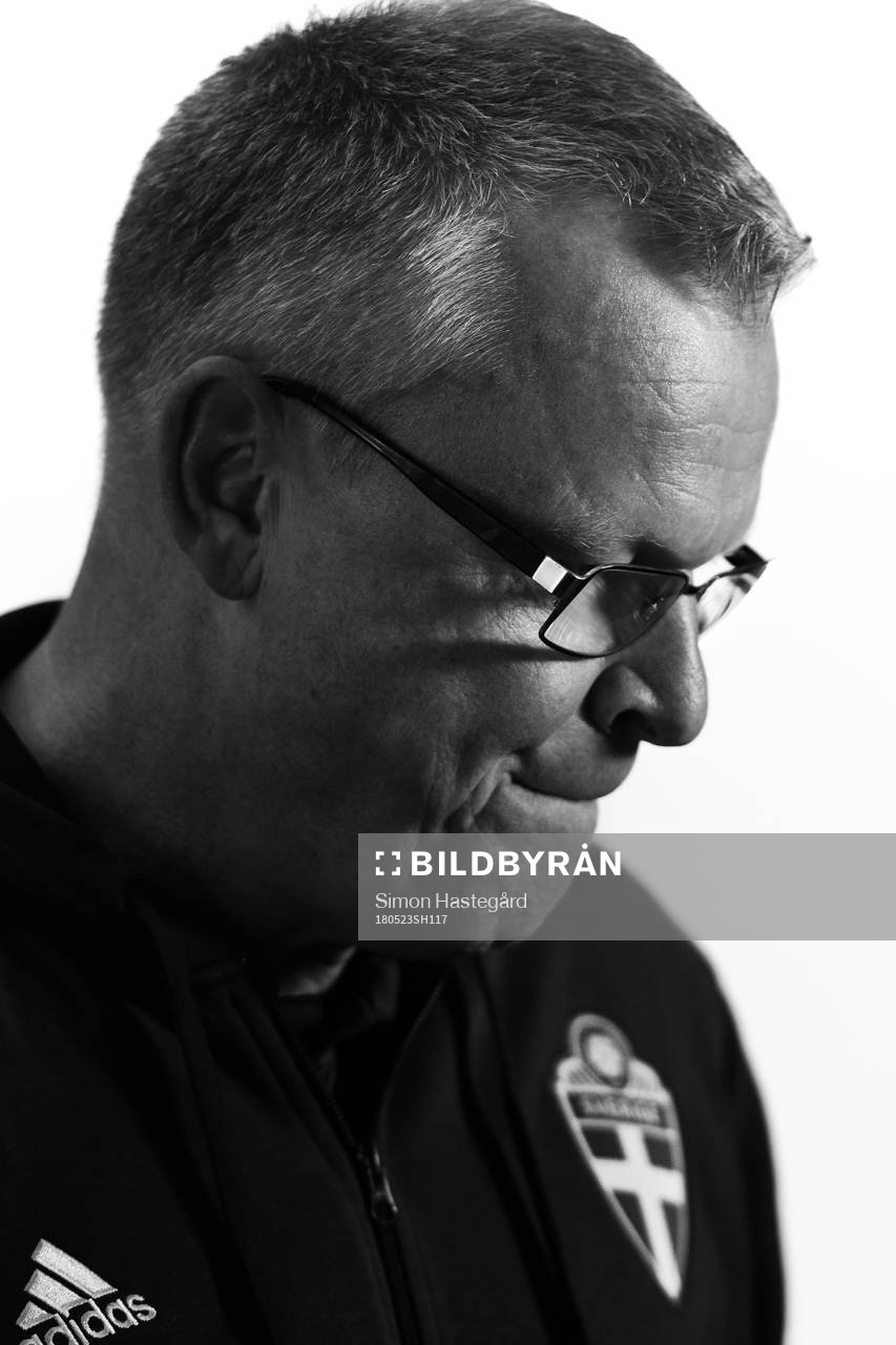 Sveriges förbundskapten Janne Andersson