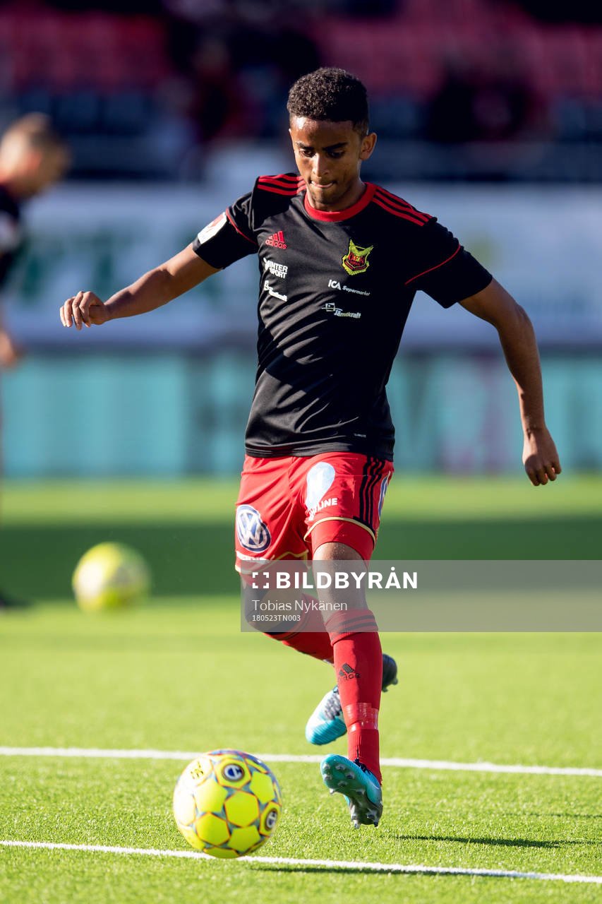 Östersunds Tesfaldet Tekie värmer upp