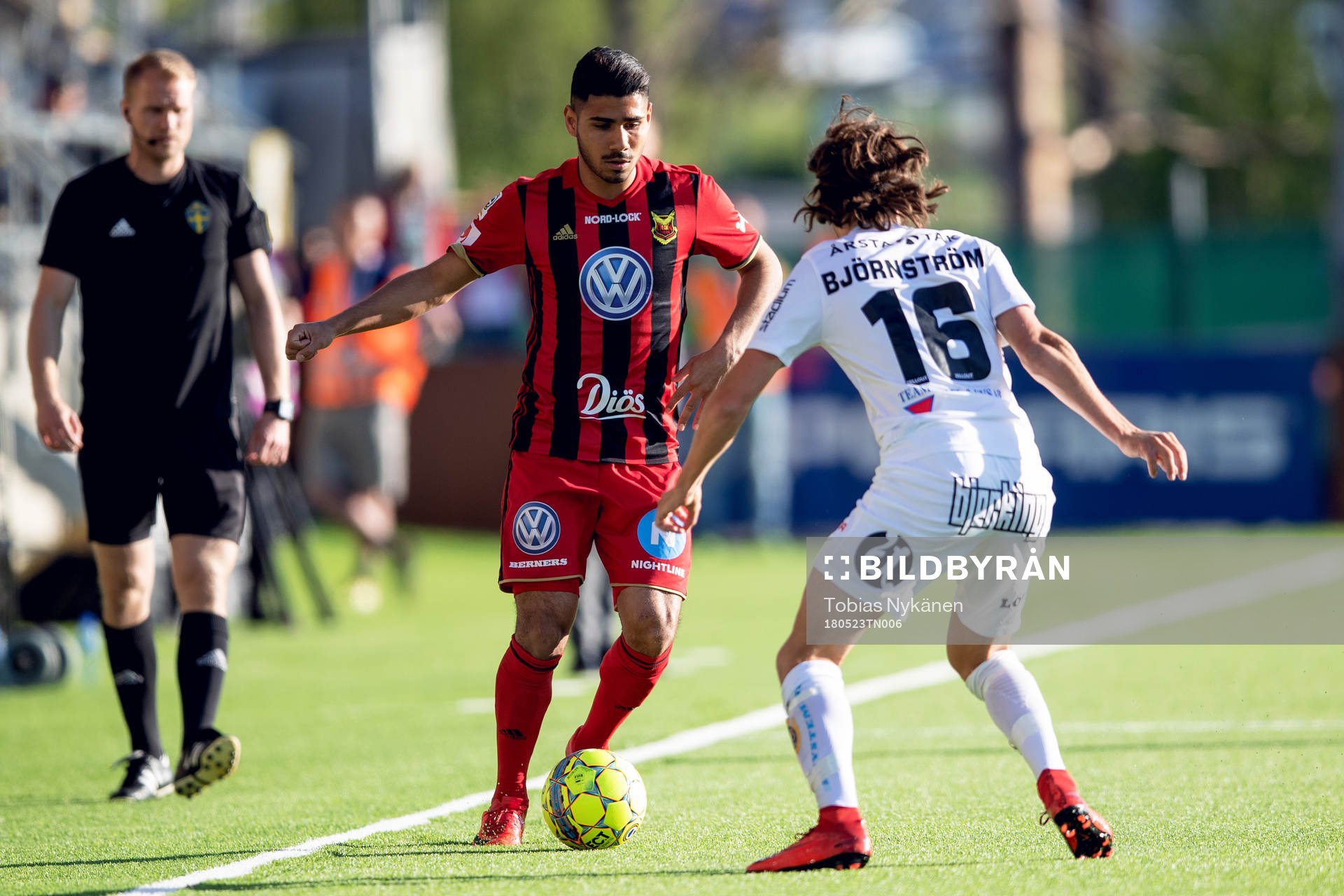 Östersunds Johan Bertilsson och Sirius Axel Björnström