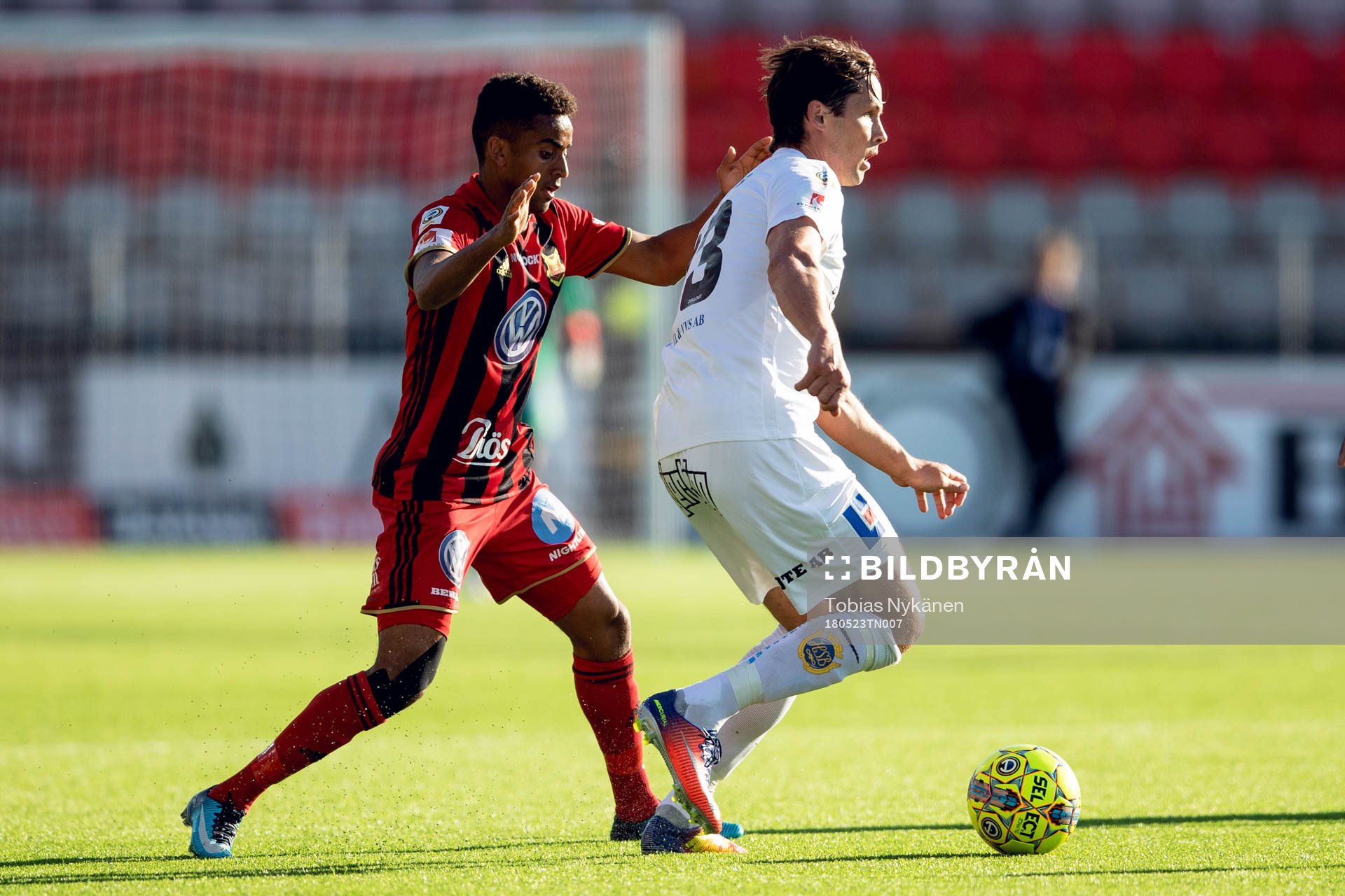 Sirius Philip Haglund och Östersunds Tesfaldet Tekie