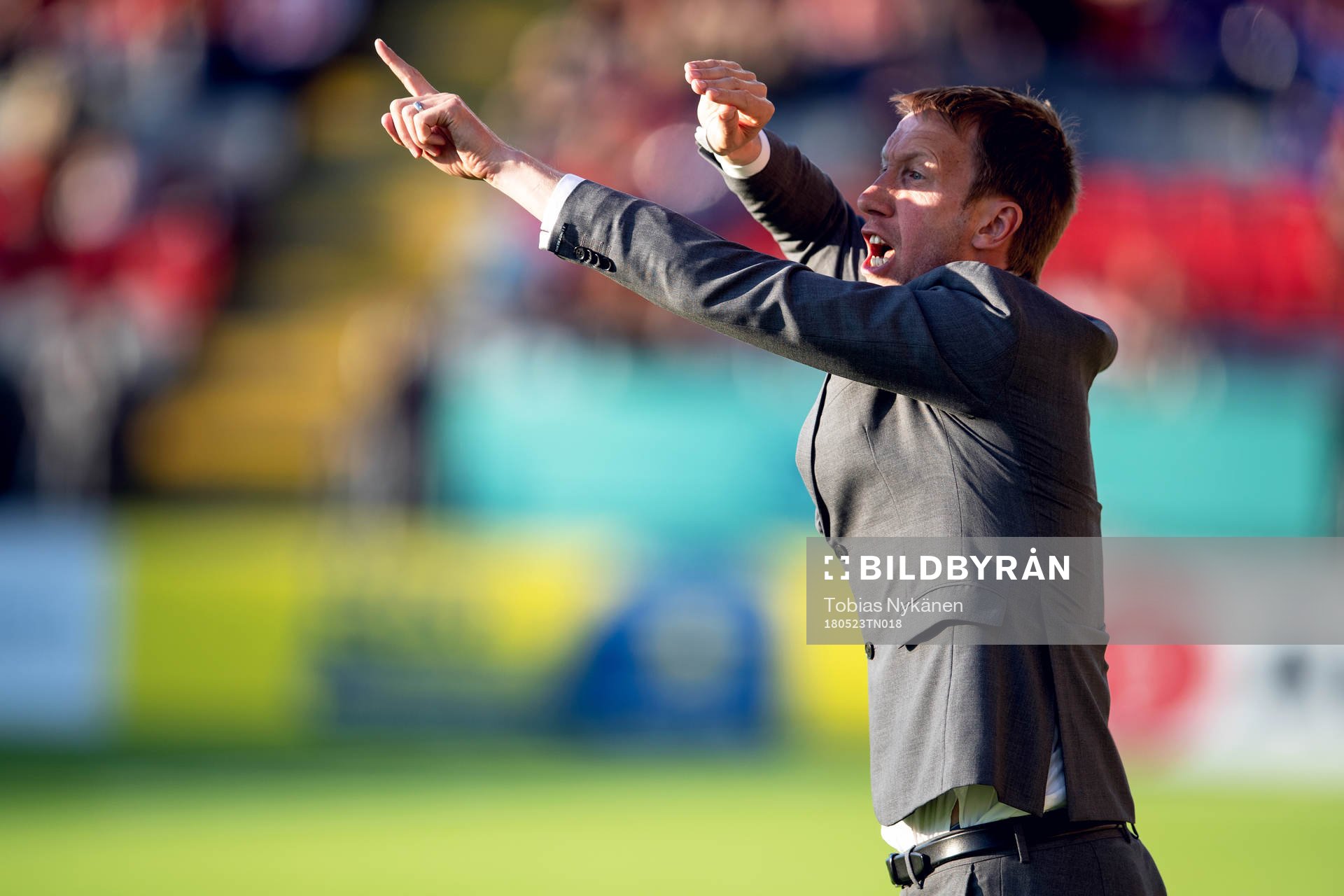 Östersunds tränare Graham Potter