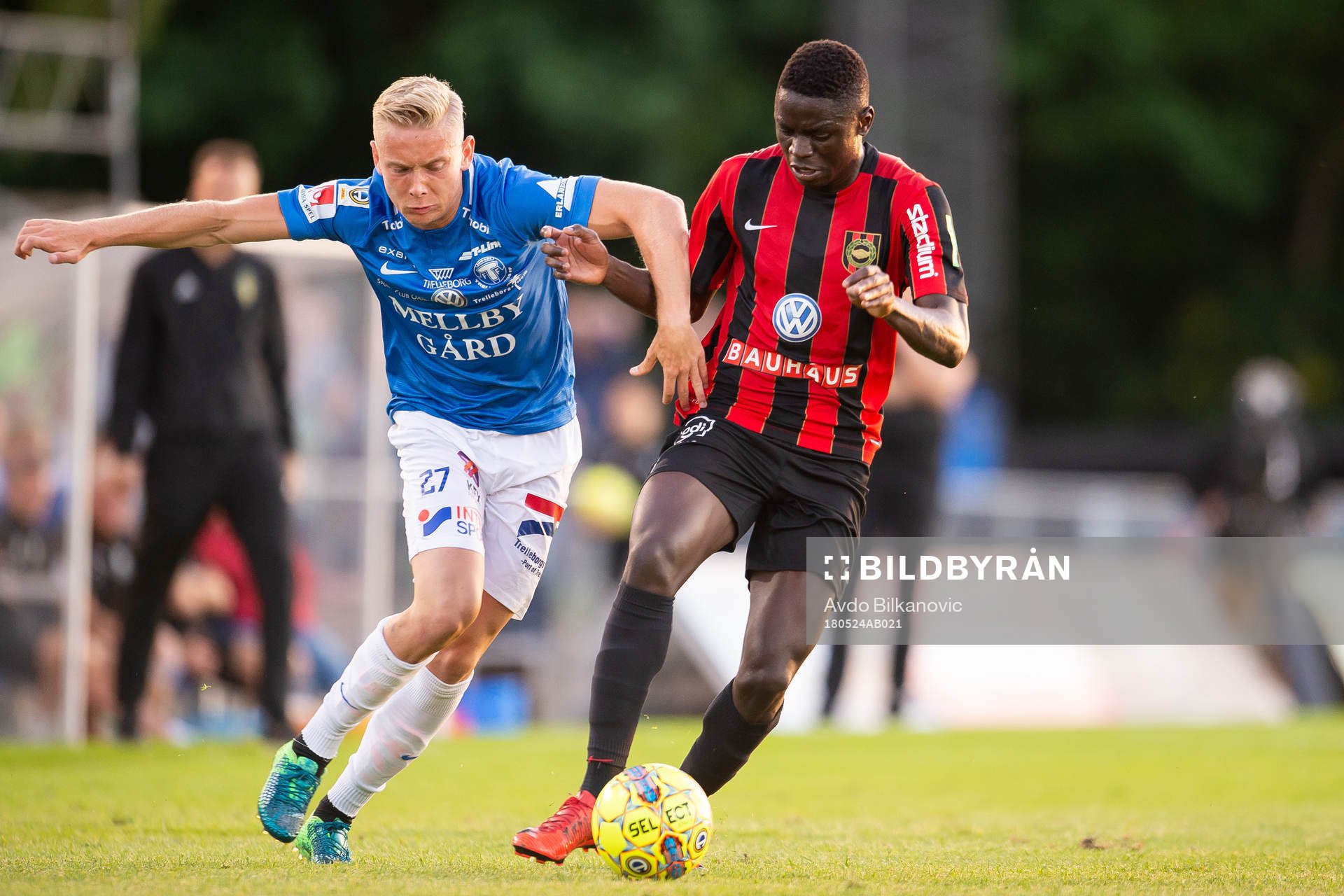 Trelleborgs Johan Brannefalk och Brommapojkarna Eric Johana