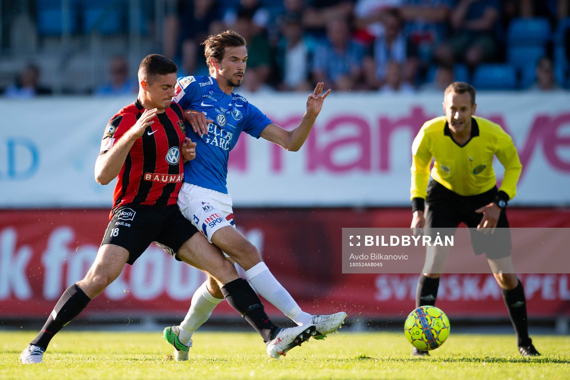 Trelleborgs Sebastian Ohlsson och Brommapojkarna Marko