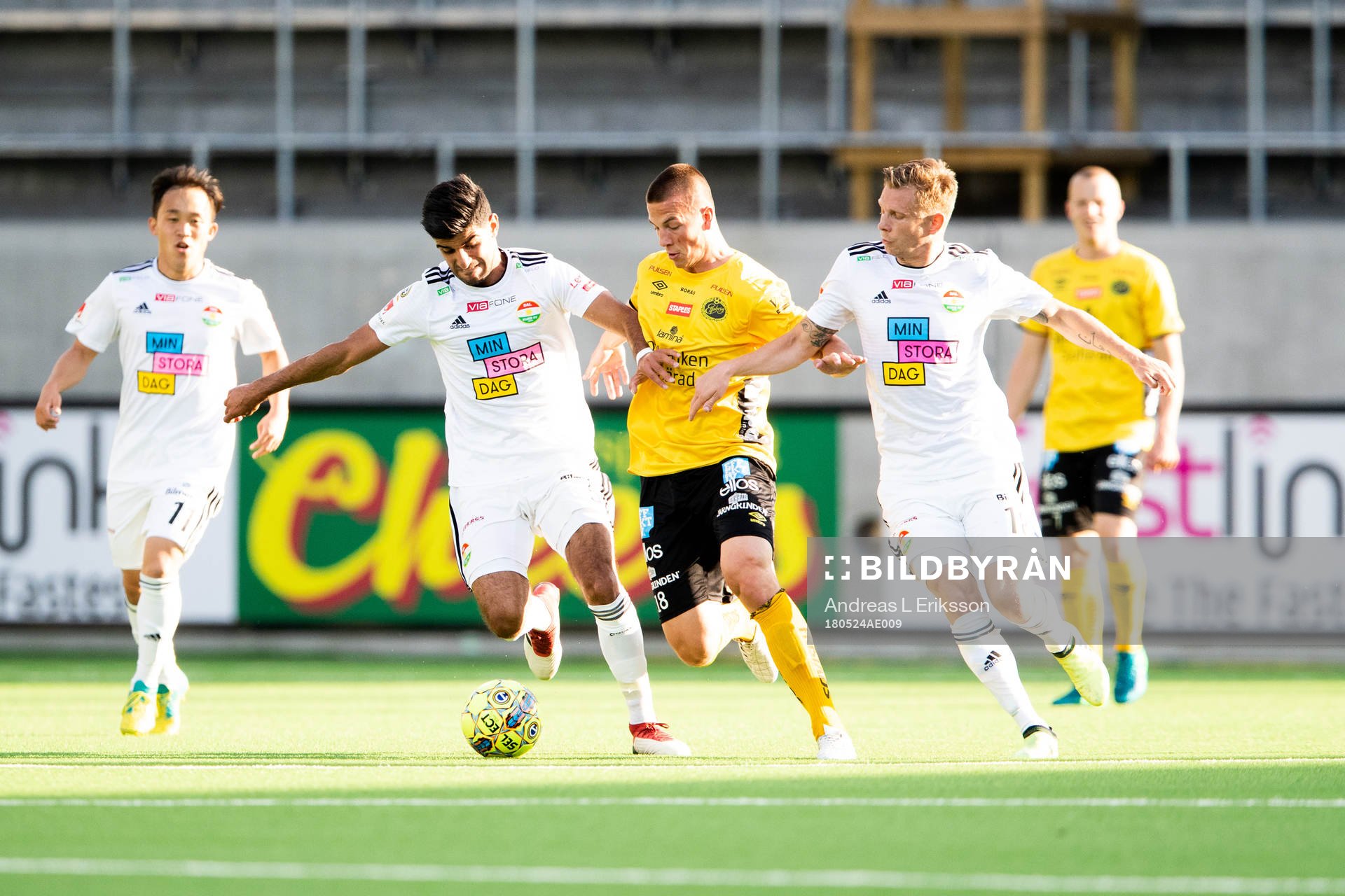 Elfsborgs Simon Olsson och Dalkurds Johan Bertilsson och