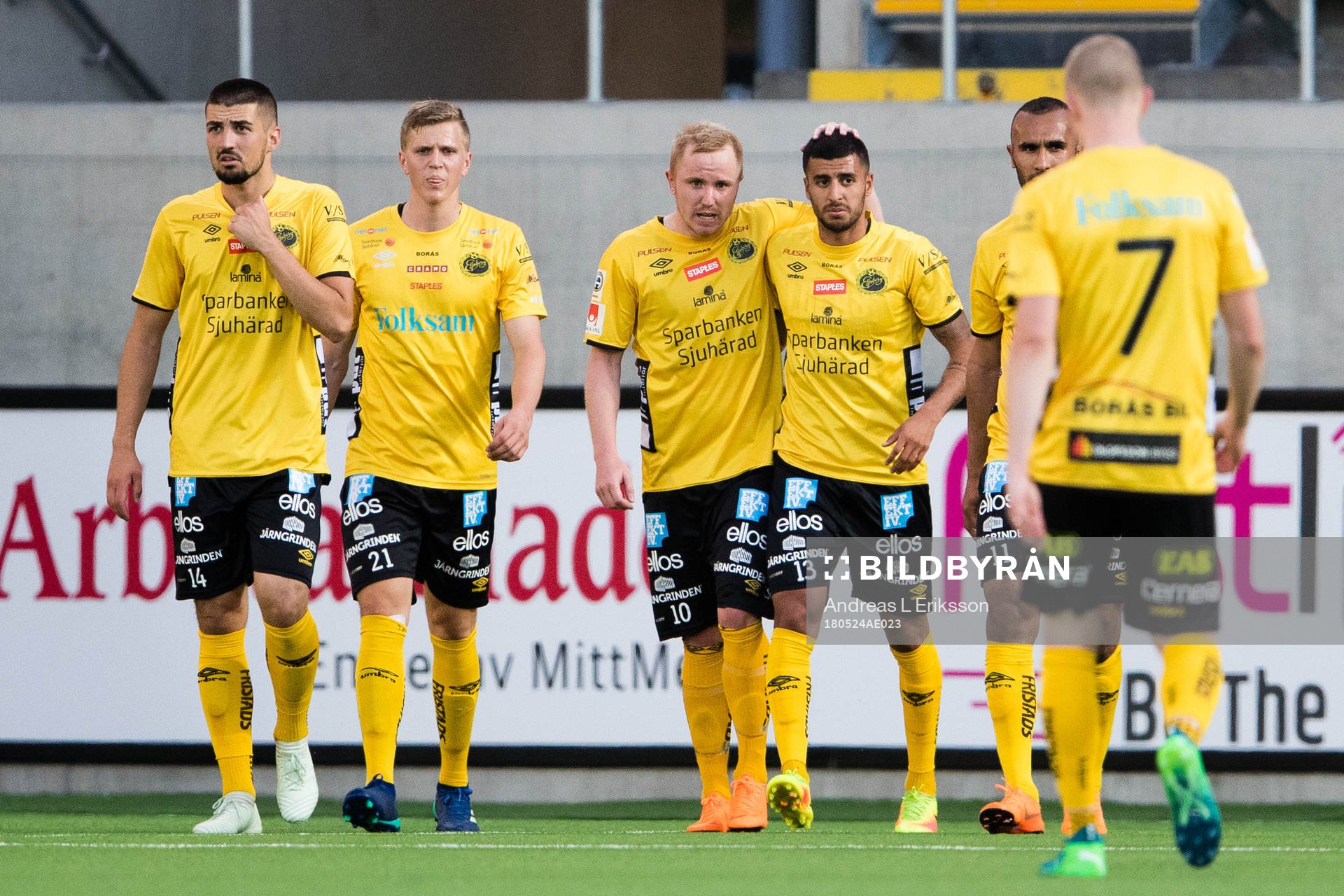 Elfsborgs Simon Lundevall jublar