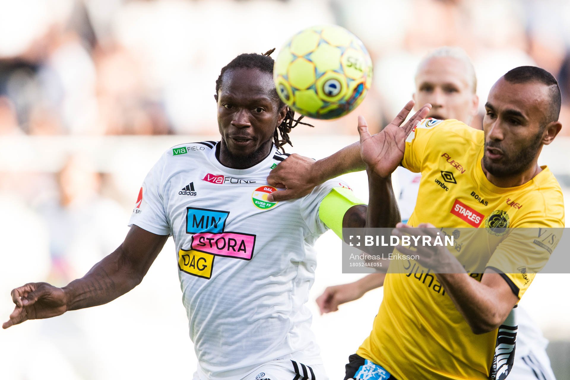 Dalkurds Kebba Ceesay och Elfsborgs Issam Jebali