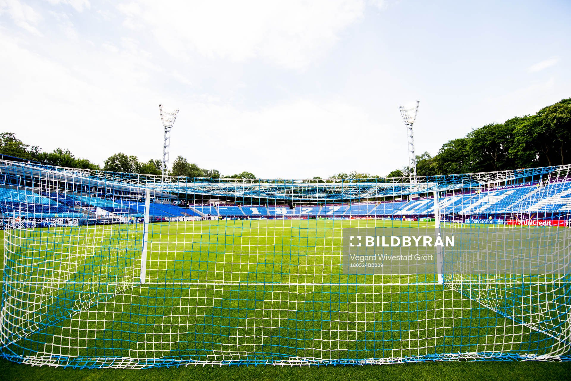 General view of Valeriy Lobanovskiy Dynamo stadium