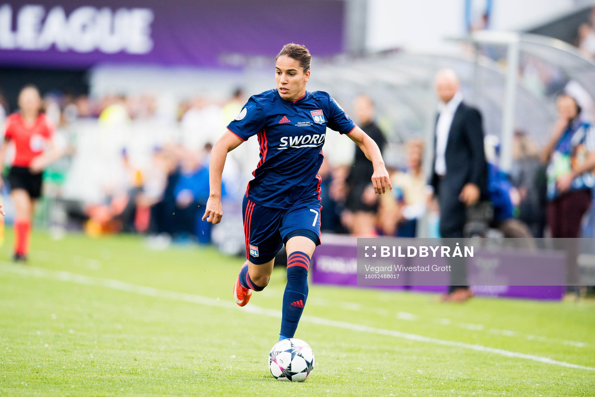 Amel Majri of Lyon