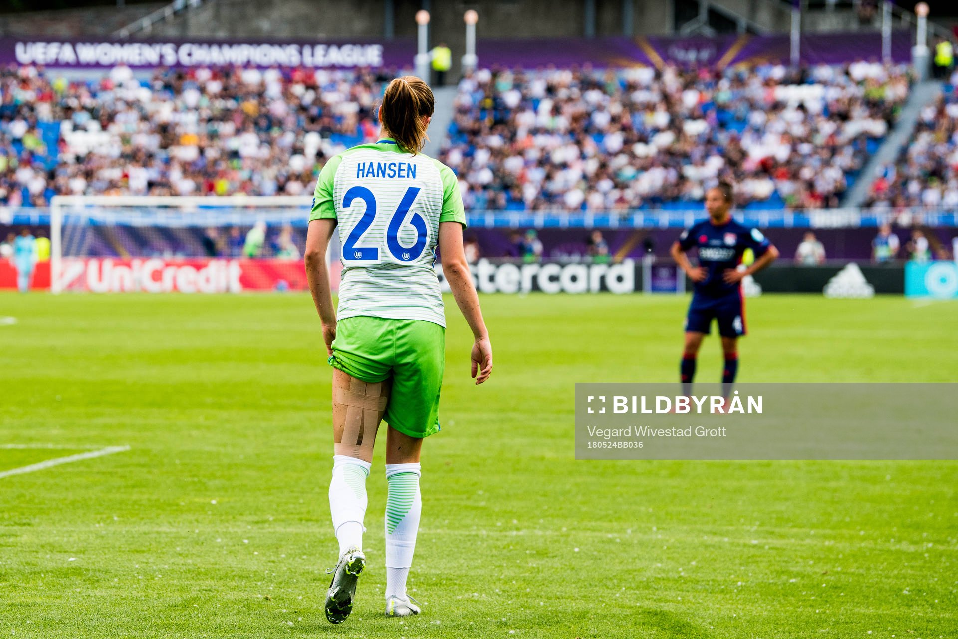 Caroline Graham Hansen of Wolfsburg