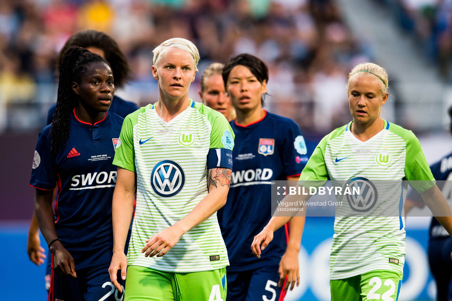 Nilla Fischer of Wolfsburg