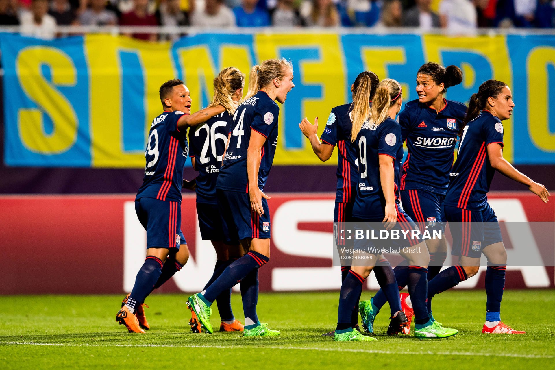 Shanice van de Sanden, Amandine Henry, Ada Hegerberg,