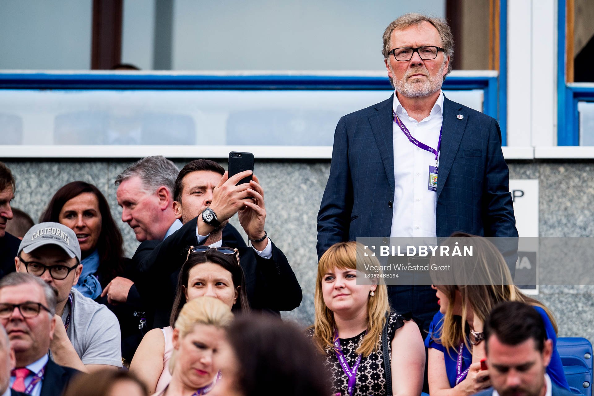 Erik Loe of the Norwegian Football Association (NFF) in the