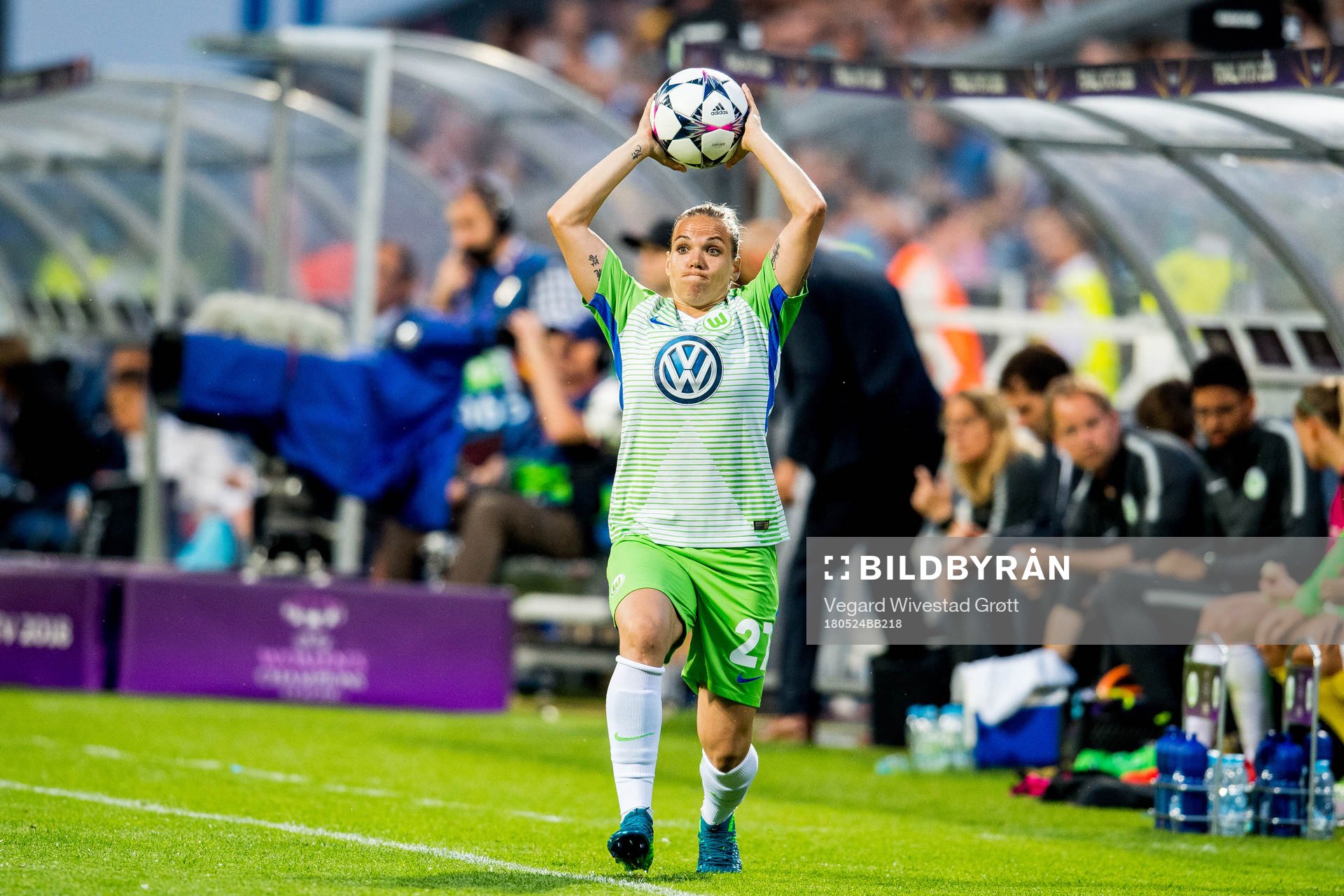 Isabel Kerschowski of Wolfsburg