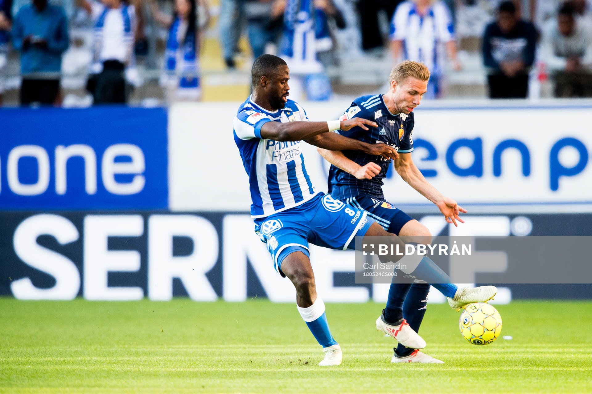 IFK Göteborgs Vajebah Kaliefah Sakor och Djurgårdens