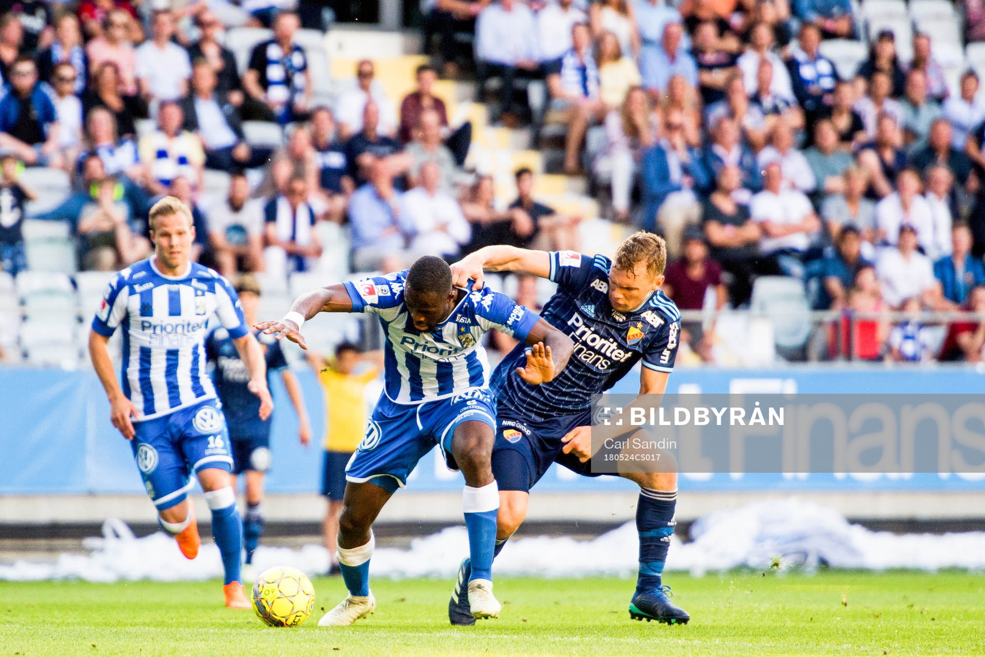 IFK Göteborgs Vajebah Kaliefah Sakor och Djurgårdens