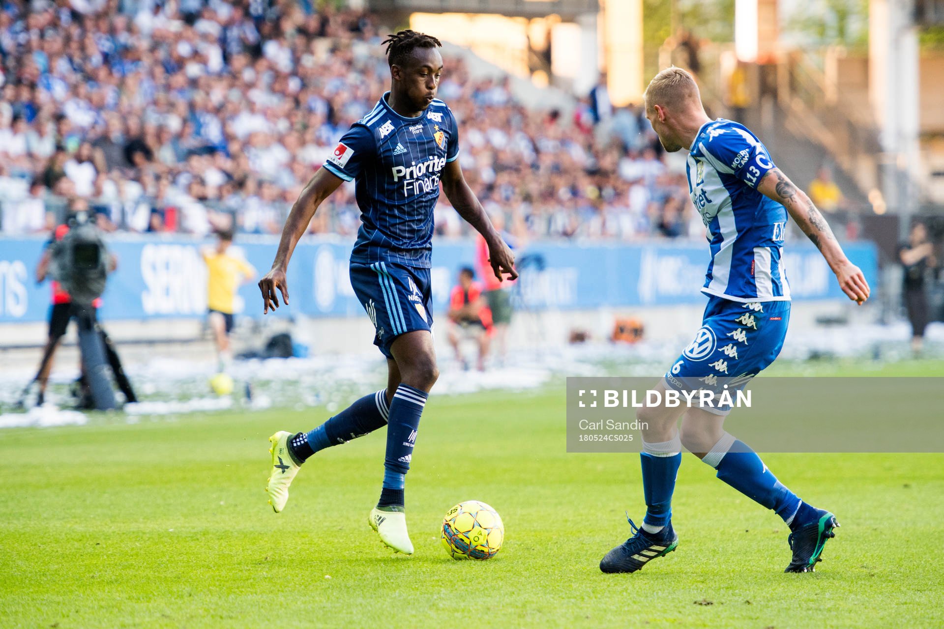 Djurgårdens Philana Tinotenda Kadewere och IFK Göteborgs