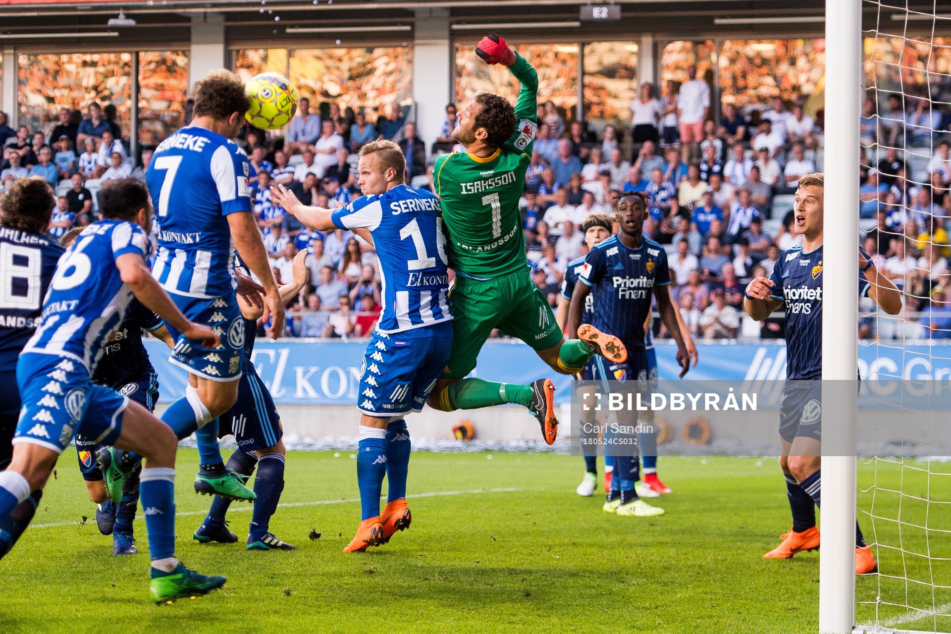 IFK Göteborgs Tobias Hysén gör 1-3