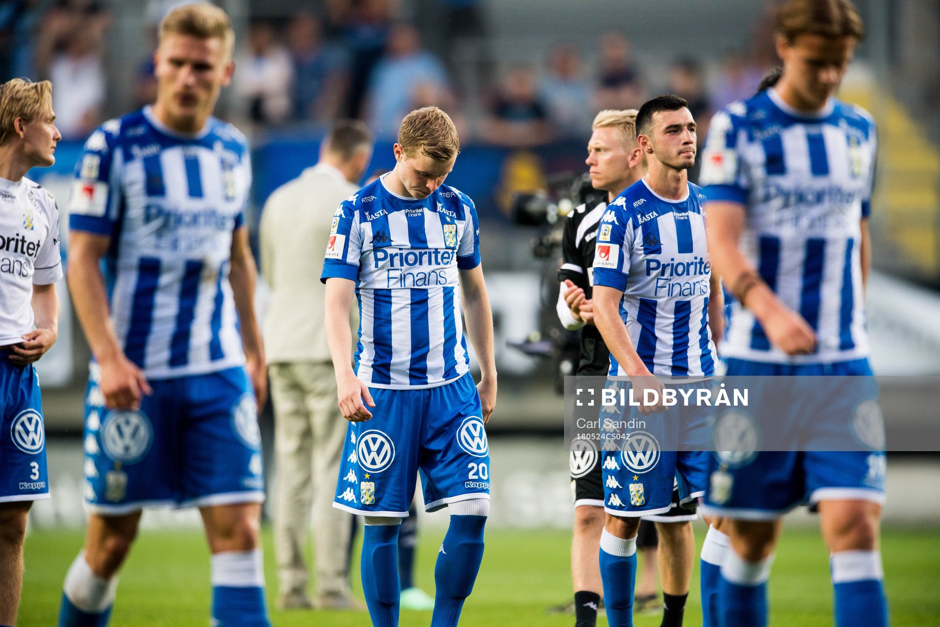 IFK Göteborgs Victor Wernersson och Giorgi Kharaishvili