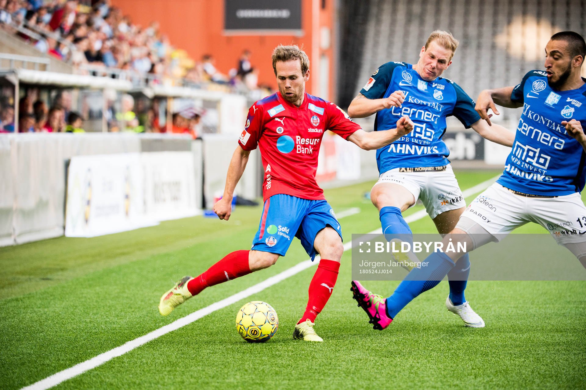 Helsingborgs Anders Degn Randrup och Norrbys Nicklas