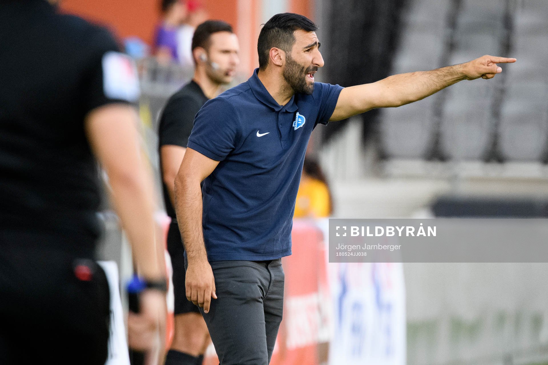 Norrbys tränare Mohammed Ali Khan