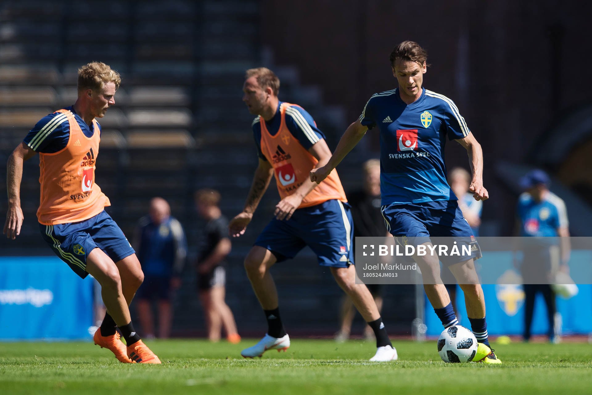 Oscar Hiljemark och Albin Ekdal