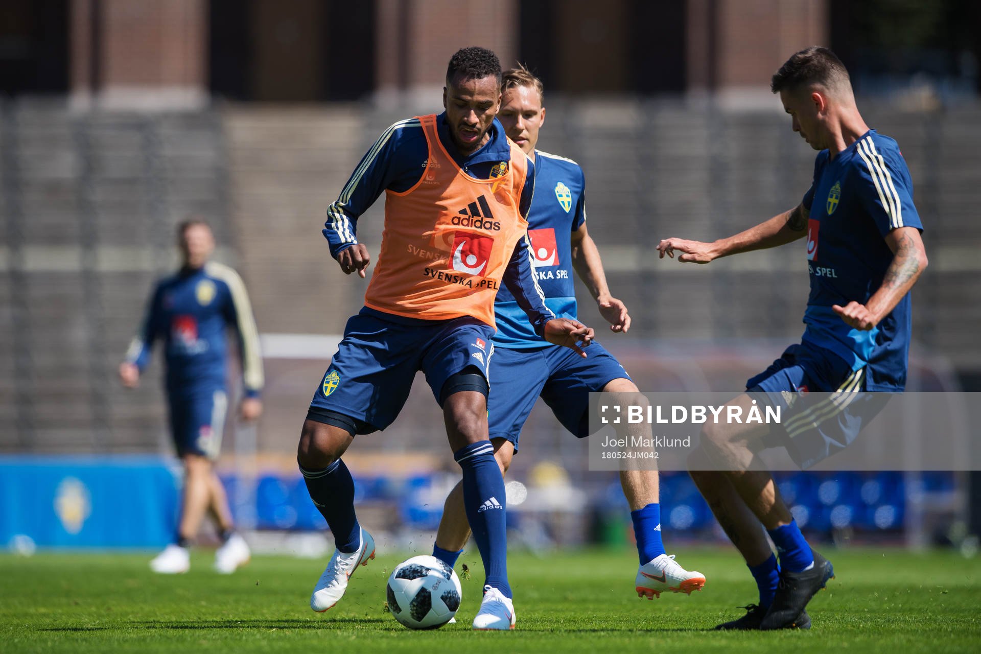 Isaac Kiese Thelin, Ludwig Augustinsson och Mikael Lustig
