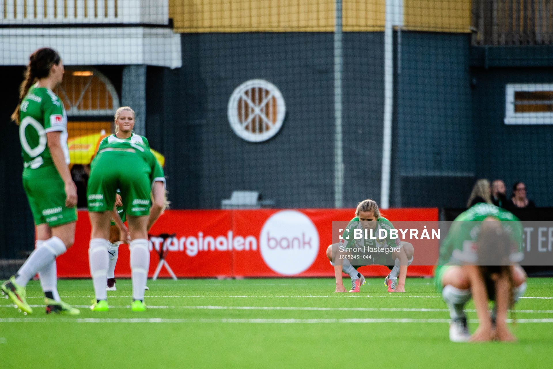 Hammarbys spelare deppar